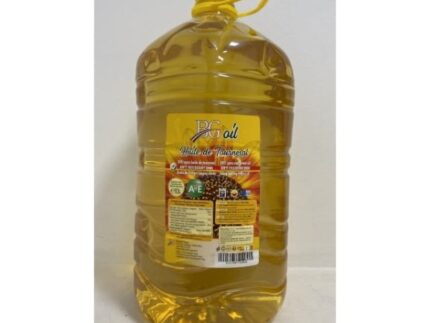 Huile de tournesol 5L BG oil avec E900Anti-moussant