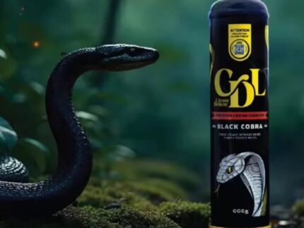 Palette Cream Deluxe – BLACK COBRA ÉDITION – Gaz hilarant/ballons