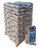 palettes WOODSTOCK Granulés de bois – 144 Sacs de 15 kG